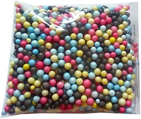 Crafts Foam Beads Size 3-5mm/Pack Colorful Rainbow Diy Craft Cheap Fluffy Slime Styrofoam Polystyrene Floam Kit Wedding Party Decorative Assorted Art