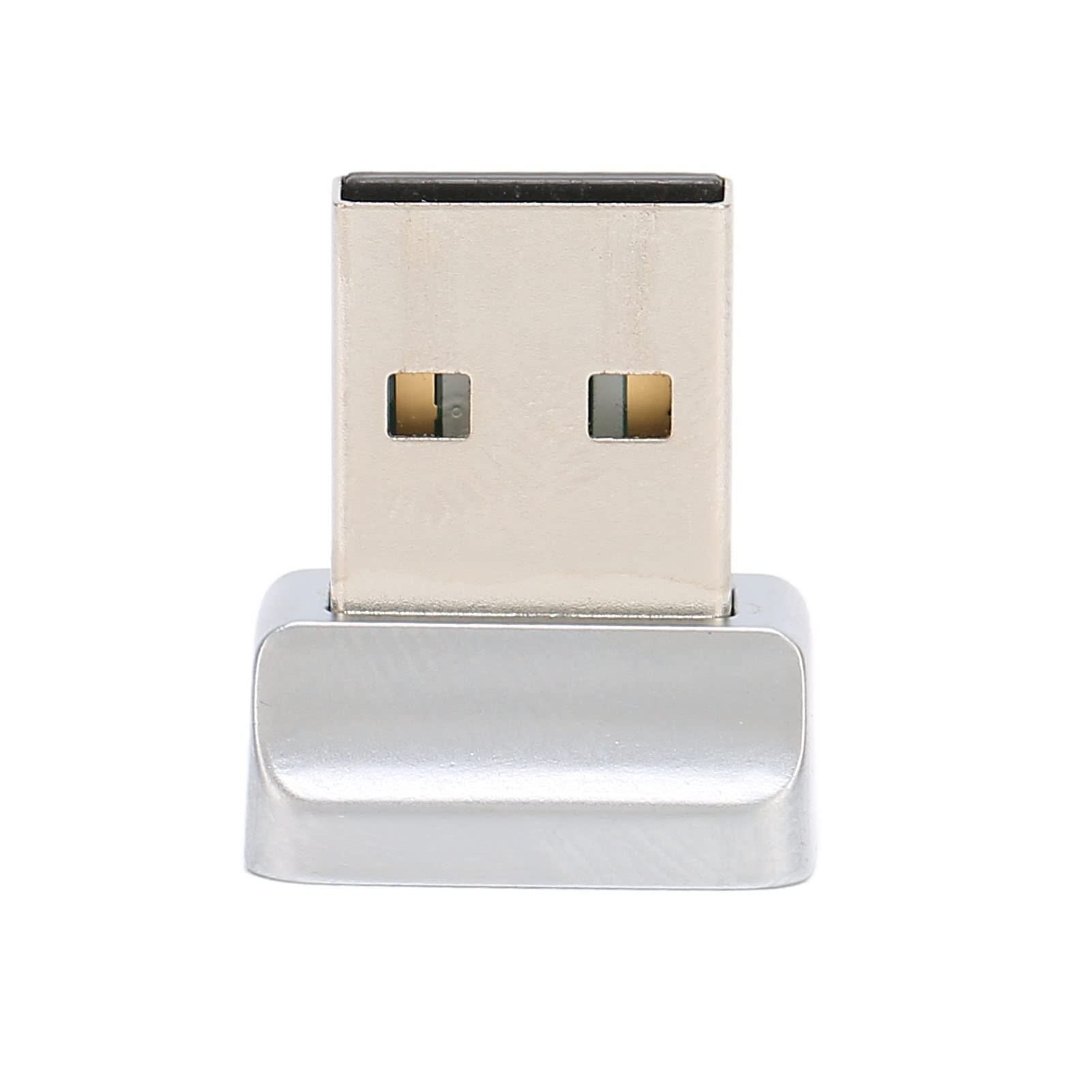 Bewinner USB Fingerprint Reader, 360° Touch Detection Laptop Fingerprint Logger for Windows 10 11, Support 10 Fingerprints, 0.5s Fast Recognition, Self Learning Algorithm