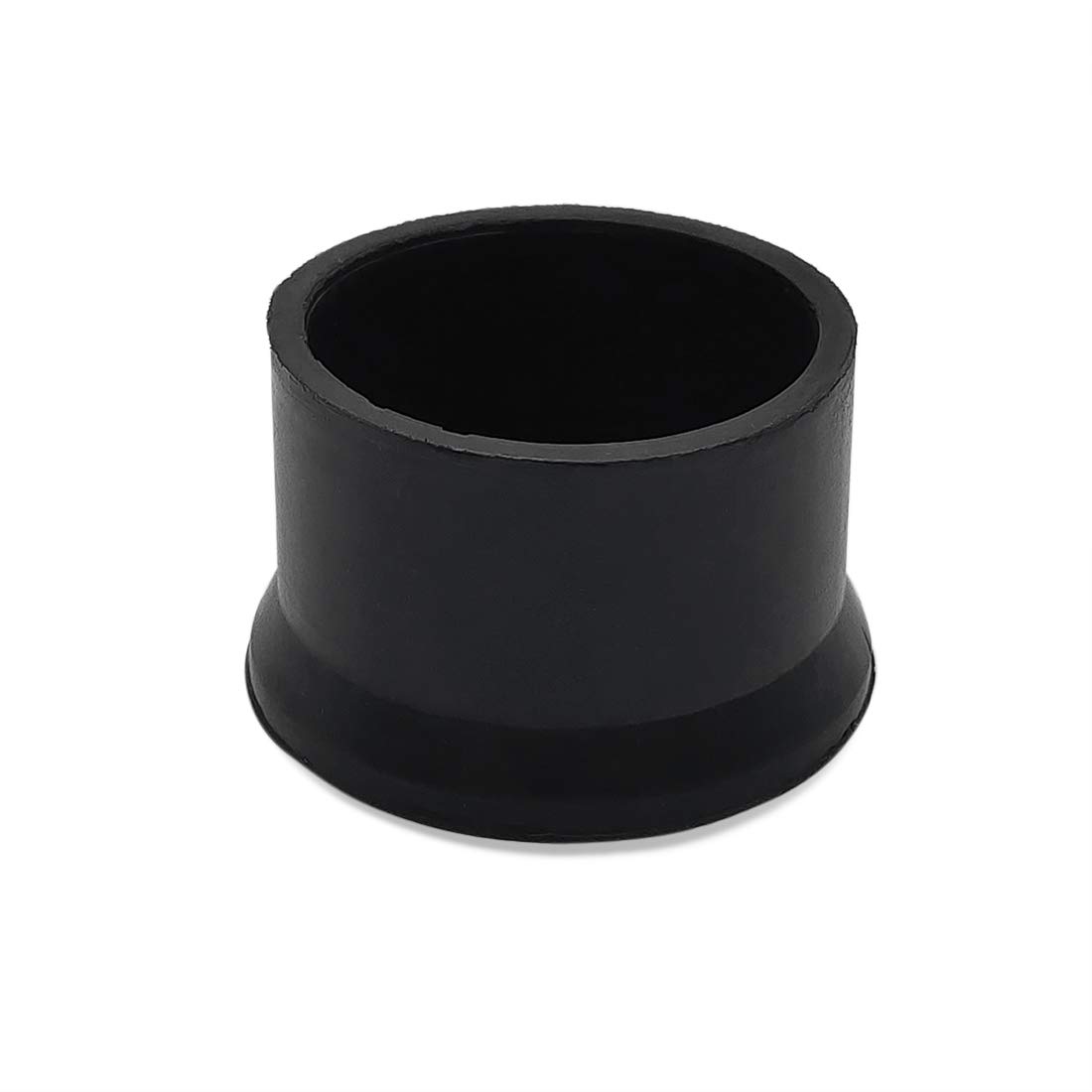 Flyshop Floor Protector Chair Leg Caps Furniture Table Feet Covers Durable Non-Slip Rubber Leg Tips, 2-Inch, 50mm, Round, Black, 4 Piece