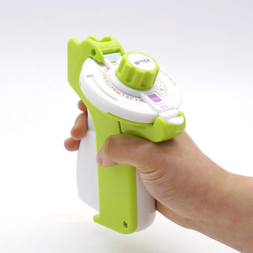 MoTEX Embossing Label Maker, Label Writer -E-202 (Pink) : Electronics