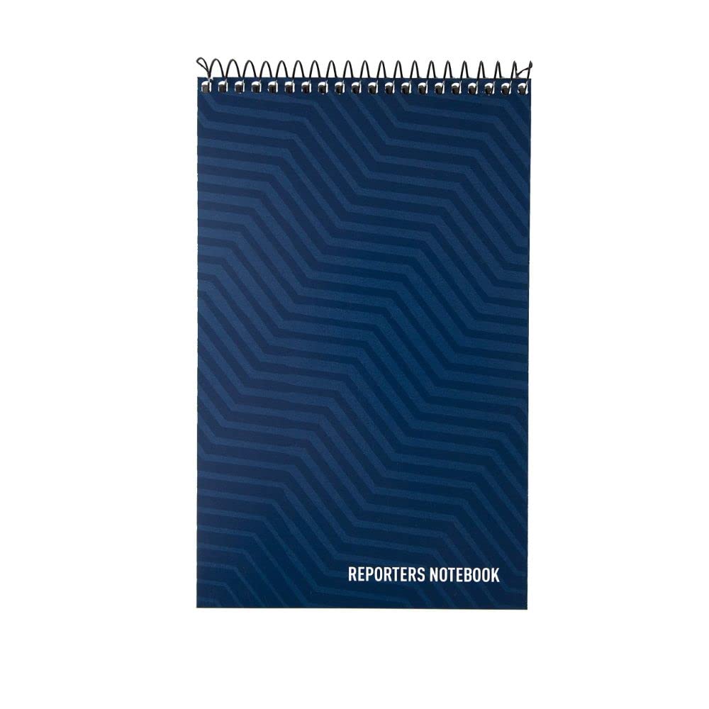 Summit 203 x 127 mm Card Cover Wirebound Reporters Pad Ruled, 160 Page, Pack of 10