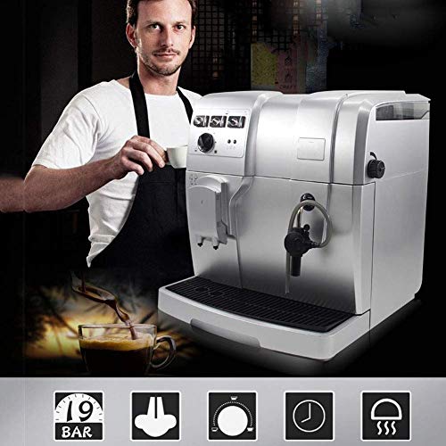 YQGOO Vollautomatische One-Touch-Kaffeemaschine mit My Coffee Memory und Milk System Grinder - Schwarz – Bild 4