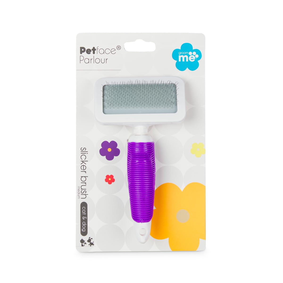 Petface Slicker Brush for Dogs and Cats, Medium