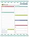 bloom daily planners Daily Planning System Tear Off to Do Pad - Teal - 8.5