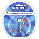 Abreva Docosanol 10% Cream Tube, Only FDA Approved Treatment for Cold Sore/Fever Blister, 2 grams