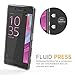 Sony Xperia X Case, EasyAcc Sony Xperia X Soft TPU Cover Crystal Transparent Slim Anti Slip Back Protector Shockproof Case