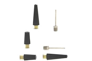 LIFULANDIAN Pcs of 6 Inflator Kits for Air Frame Pump Needles Adaptor Bikes Tire Sports Ball Air Bump Inflating Needle Adapter