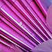 Makeup Brush Set, DUcare 15Pcs Makeup Brushes Premium Synthetic Hair Purple Foundation Blending Blush Face Eyeliner Shadow Brow Concealer Lip Brush Set