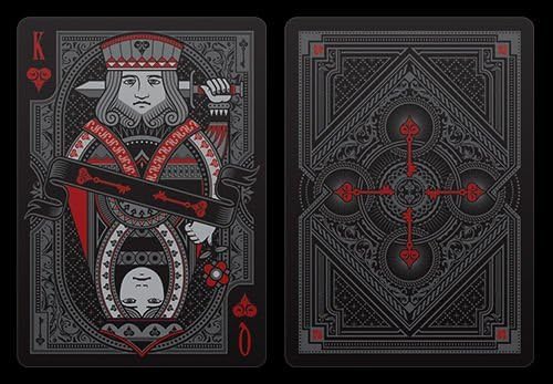 Amazon Com Gambler S Warehouse Spirit Black Playing Cards Poker