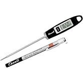 Escali DH1 Gourmet Digital Meat Thermometer with Extra Long Probe, NSF Certified, Black