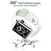 OULUOQI Screen Protector Compatible with Apple Watch Case 40mm Series 4 - 2019 360 ° Protective Ultra-Thin Cover Case for Series 4 40mm (1 Black +1 Transparent)