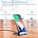 Wireless Charger Qi Certified, Yuanguo Fast Wireless Charging Pad Stand for iPhone Xs Max/XR / XS/X / 8/8 Plus, Samsung Galaxy S9 / S9+ /S8 /S8+ / S7 /Note 8 and All Qi-Enabled Devices