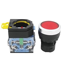 TWTADE/Red Yellow Green Momentary Switch, Red