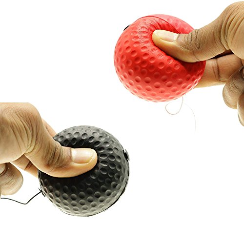 image for By.RH Boxing Reflex Ball Set, 2 Difficulty Level Training Balls On Str