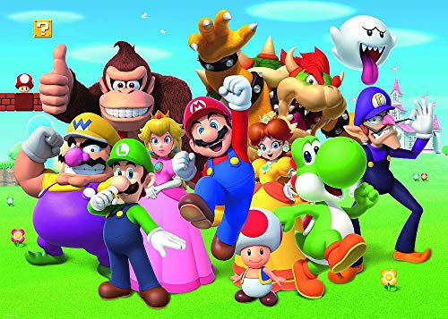 Ravensburger Puzzle 14970 - Super Mario - 1000 Teile Puzzle für Erwachsene und Kinder ab 14 Jahren, Puzzle-Motiv mit Mario, Yoshi, Donkey Kong – Bild 3
