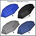 Procella Windproof Travel Umbrella - Small Collapsible and Lightweight - Large Cover When Open - Best for Kids Mens Womens