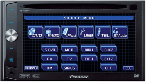 Pioneer AVH-P4000DVD 2-Din DVD Multimedia AV Receiver
