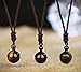 LYLYMIMI Tiger Eye Onyx Protection Necklace for Men Crystals and Healing Stones Buddhist Necklace