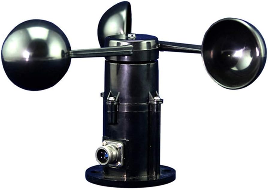 Yadianna Anemometer Sensor High Precision Wind Cup Poly Carbon Three