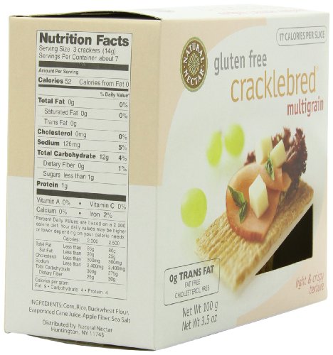 Natural Nectar Gluten Free Cracklebred, Ancient Grains (Pack of 12) - Thumbnail 7