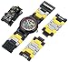 LEGO Kids' 8020127 Ninjago Jungle Cole Plastic Watch with Link Bracelet and Figurine