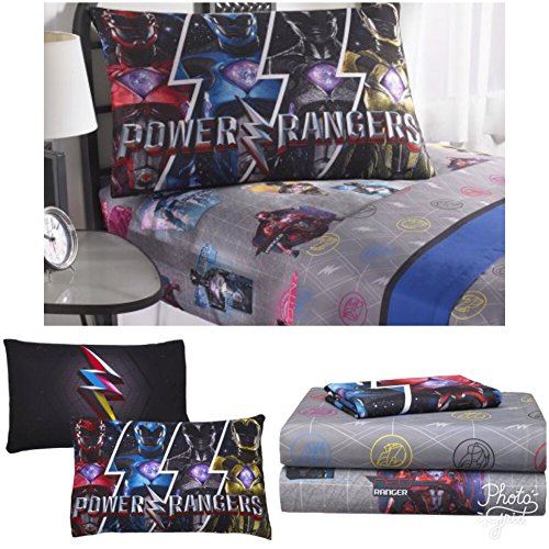 Power Rangers Kids Twin Bedding Sheet Set