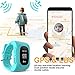 Kid Smart Watch, Wonbo Soft Silicone GPS Tracker with SIM Slot SOS Call Real-time Location Finder Anti-Lost Alarm Remote GPS & LBS Monitor Watch Remove Alert for Boys Girls Support Android & iOS