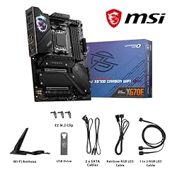 MSI MPG X670E Carbon WiFi Gaming Motherboard