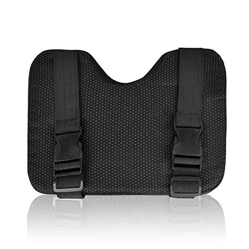 Acelane Rowing Machine Seat Cushion Memory Foam Washable Cover Non-Slip Bottom with Straps Fits Perfectly for Concept 2 Rowing Machine