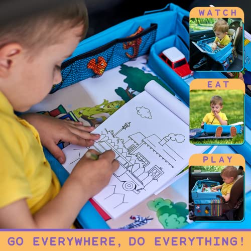 Kids Travel Tray, Car Seat Tray, Travel Tray for Kids Car Seat, Toddler