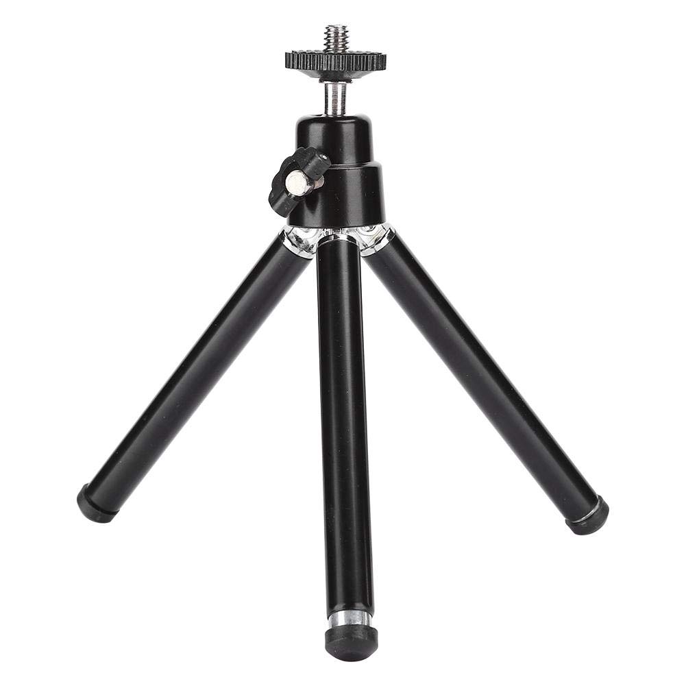 cigemay Tripod, Lightweight Portable Camera Tripod, Mini Foldable Mobile Phone Tripod, Flexible Phone Tripod Stand, Non-slip Base, for iPhone/Mobile Phone/Camera