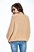 Women's Casual Crew Neck Knit Sweater Loose Pullover Cardigan