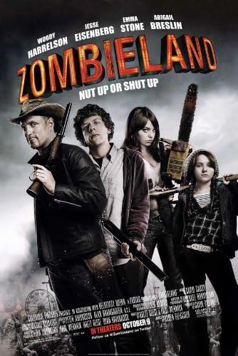 Amazon.com: Zombieland Movie POSTER B 27x40: Prints: Posters & Prints