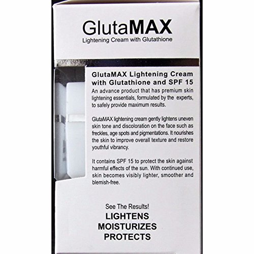 glutamax glutathione skin whitening lightening bleaching face cream UNDERARM AND INNER THIGH ULTIMATE 30G Glutamax Instant Whitening & Brightening