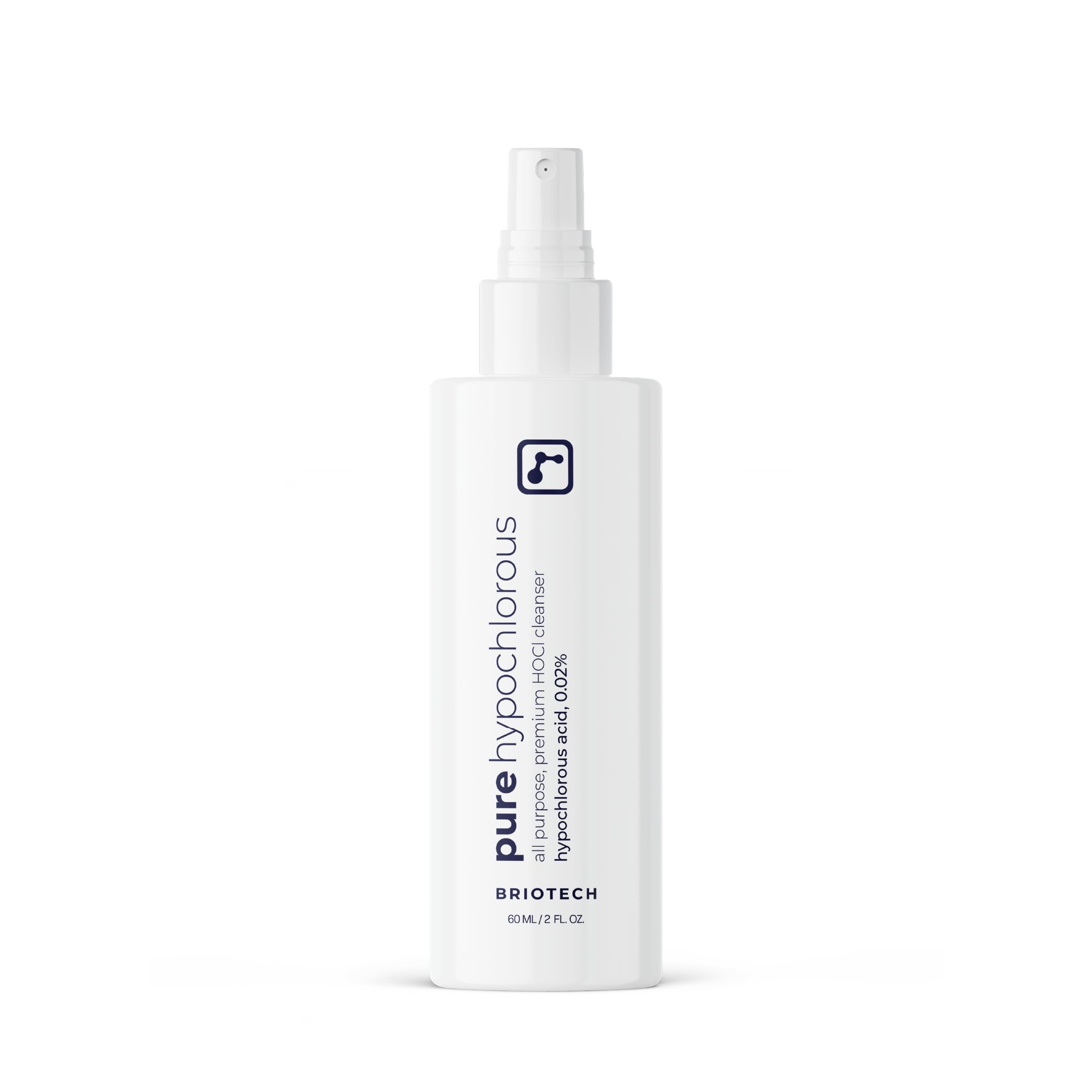 Photo 1 of BRIOTECH Pure Hypochlorous Acid Spray and Cleanser, Original Premium HOCl Topical Solution, Multi-Purpose Cleaner, Family Approved & Pet Friendly, 2 fl oz Travel Size