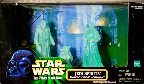 Star Wars: Power of the Force Cinema Scenes > Jedi Spirits (Anakin, Yoda, Obi-Wan) Action Figure Multi-Pack
