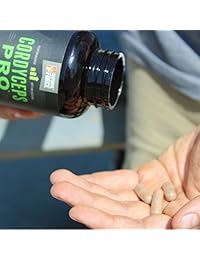 Fuerza® Cordyceps Pro – Potente óxido nítrico Booster naturales y Pre-Workout – con hierbas para la energía, Paleo, Vegan, Non OGM, sin gluten y sin cafeína Pre-Workout, 90 V-capsules