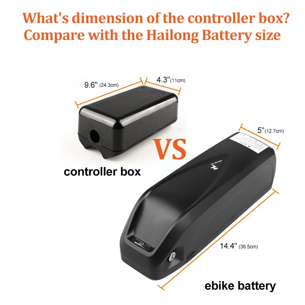 Greenergia Extra Large Controller Case for Electric Bike Controller Box Electric Scooter Controller Case Electric Bicycle Conversion Part Electric Motor Controller Box (Large Size:9.84