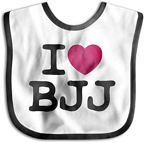 I Love Heart Bjj Brazilian Jiu Jitsu Cotton Infant Kids Adjustable Boys Girls Baby Pinafore Pinny Baby-unisex
