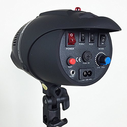 ePhotoInc 300WS Studio Photography Flash Strobe Lighting P300