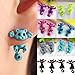 Maggie 1 Pair Women Chic 3D Cute Cat Stud Earings
