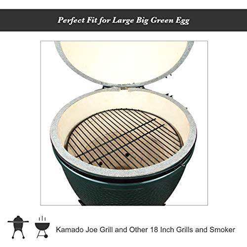 KAMaster 18 Inch Round Grill Grate for Large Big Green Egg Grates