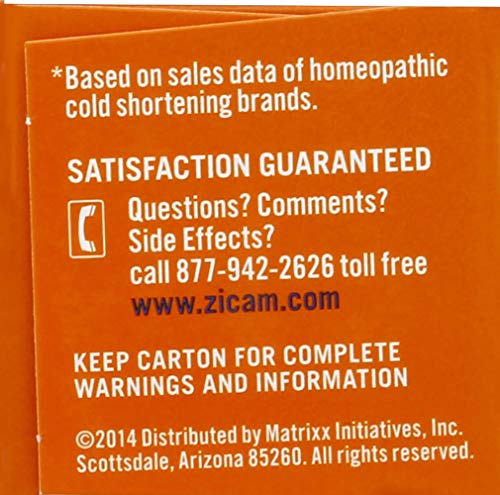 Zicam Cold Remedy Rapidmelts, Cherry Flavor, 25 Quick-Dissolve Tablets, 25 Count (Pack of 2)
