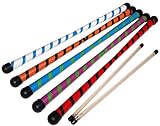 TWIST Devil Stick Set with FREE Wooden Control Hand Sticks!