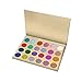 SUNTRIC 24 Color Highly Pigmented Diamond Glitter Rainbow Eye Shadow Palette Flash Shimmer Eyeshadow Make Up Palette