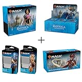 Unbranded MTG Magic The Gathering Ravnica Allegiance Booster Box + Bundle + Toolkit + Both Planeswalker Decks + Additional 10 MTG Trading Cards