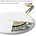Qi Wireless Charger Pad for iPhone 8 / 8 Plus, iPhone X, Samsung Galaxy Note 8 / S8 / S8 Plus, S7 / S7 Edge and Qi-Enabled Devices (White)