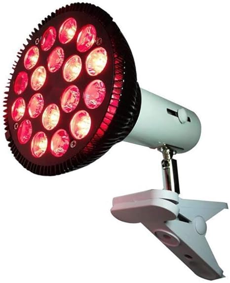 Amazon Co Jp 18led近赤外線コンボレッドライト 顔のアンチエイジング 肌のためのブラケット付き赤外線治療器 痛みと炎症の明らかな効果を軽減します ホーム キッチン