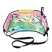 KIPTOP Car Seat Travel Tray,Kids Play & Learn Tray for Snacks Drawing ,Sturdy Side Walls, Strong Buckles,Works on Buggy and Pushchair (Pink)