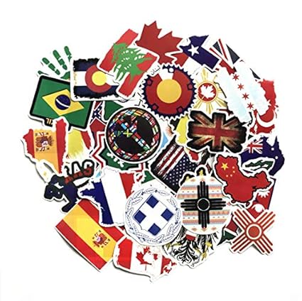 52 Unids Pegatinas para Snowboard Equipaje Portátil Nevera del ...